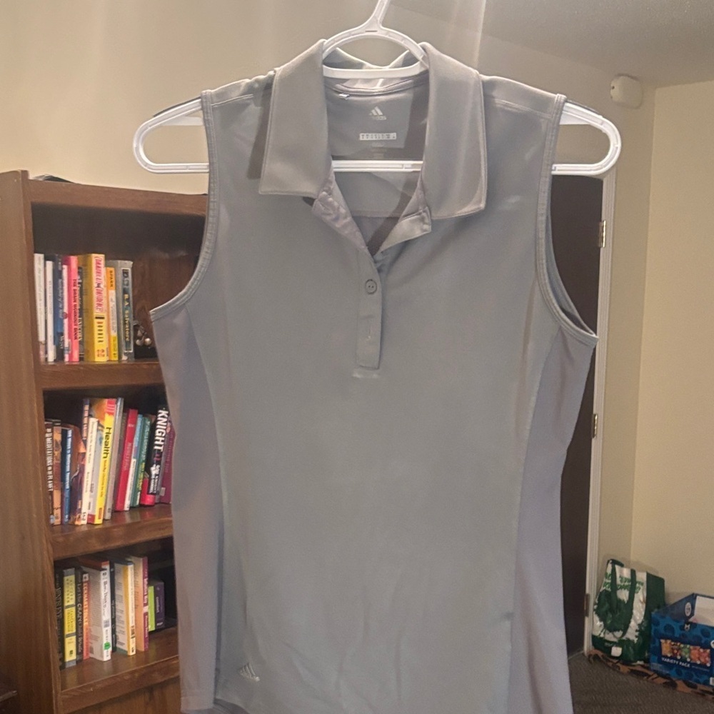 Adidas Women's Gray Tank Top - Picture 6 of 6